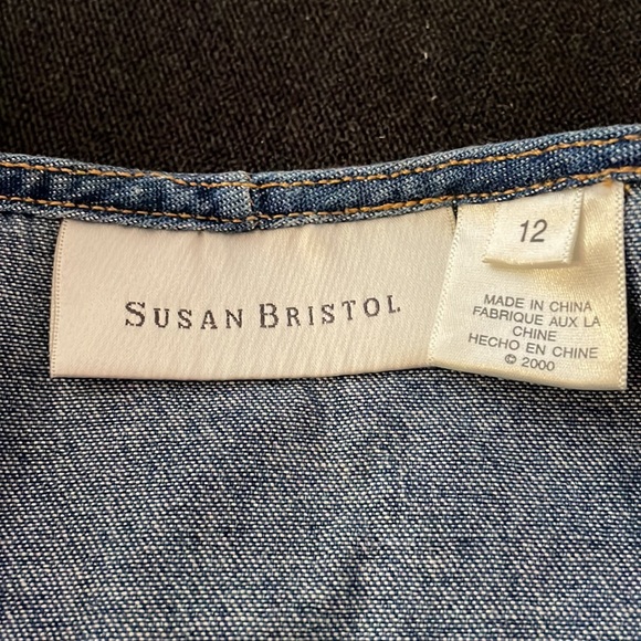 Susan Bristol camisole top and skirt. Simply beautiful within embroidery. - Picture 4 of 9